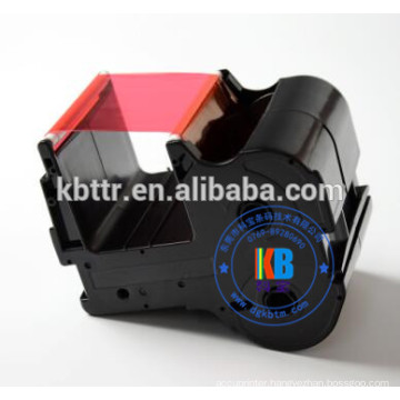 Compatible CNTC nameplate printer red ribbon 60mm*130m PP-RC3RDF PP-1080RE printer ribbon cartridge